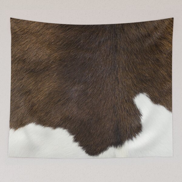Item preview, White and Brown Cowhide Leather designed and sold by KarolinaPaz.