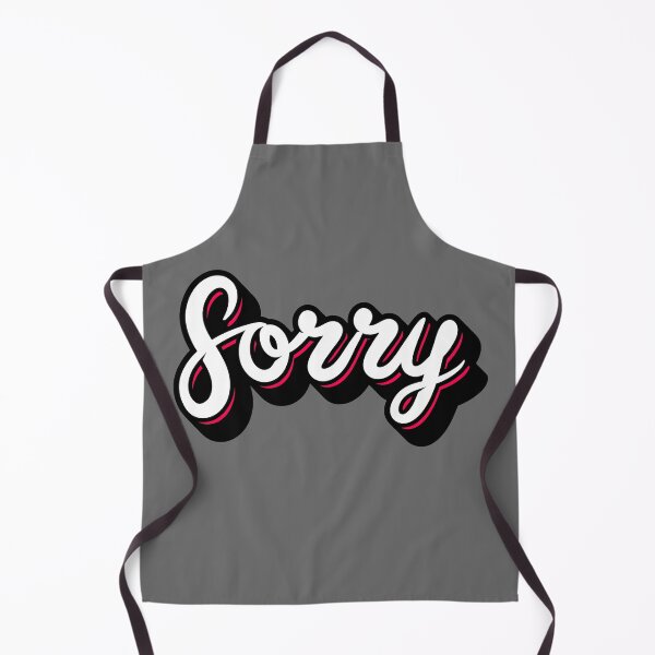 Item preview, SORRY (Thick Stroke) designed and sold by Sorrrry.