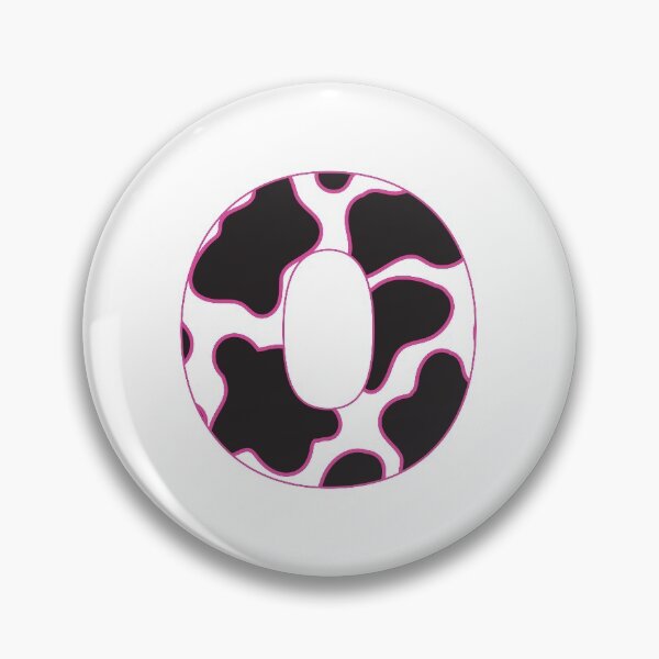 Item preview, cow print letter o designed and sold by keeganemma.