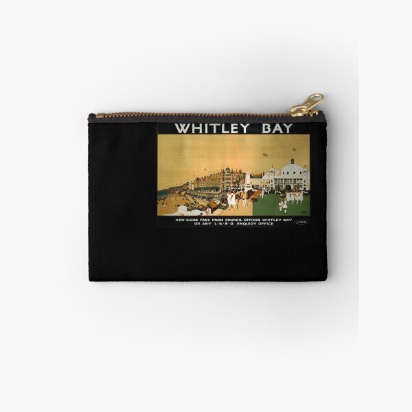 Item preview, Whitley Bay vintage travel poster designed and sold by stickart-marek.