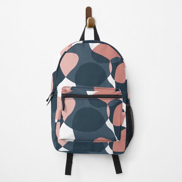 Aperçu de l'œuvre Art en motif bulle bleu rose créée et vendue par Minimal Calm.