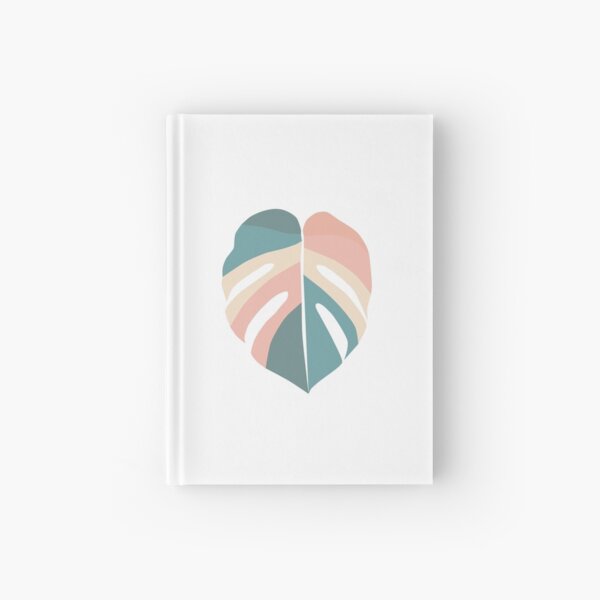 Summer Monstera Hardcover Journal