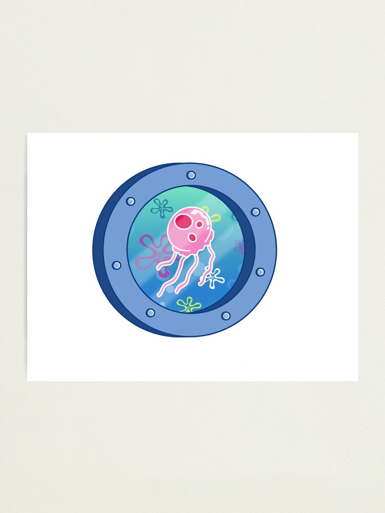 Small Spongebob Jellyfish | Sticker