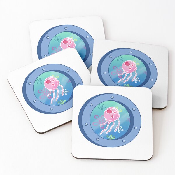 Item preview, spongebob jellyfish window designed and sold by gaiamarchion.