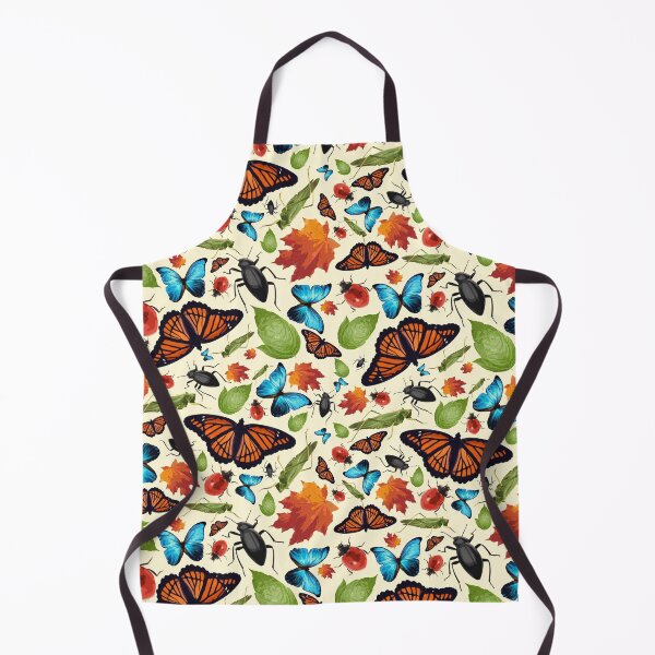 Item preview, bug pattern yellow background designed and sold by loonyuniverse.