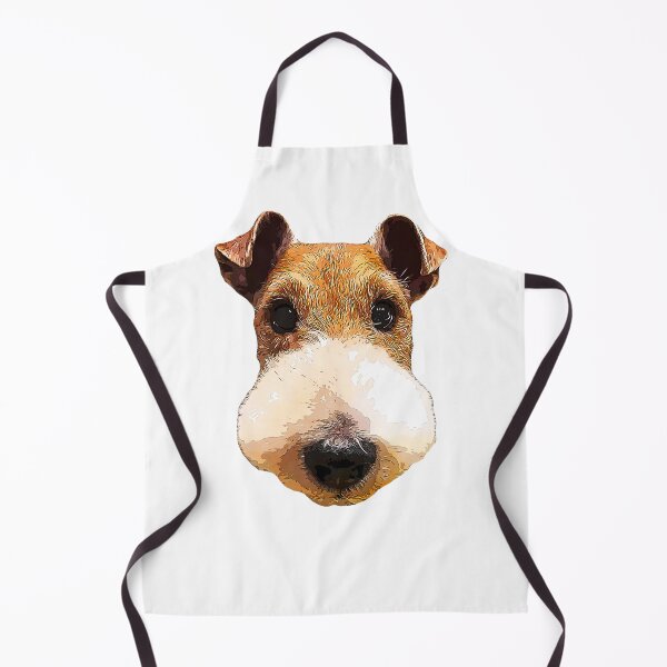 Item preview, Wire Fox Terrier Cute Puppy Dog Face designed and sold by ElegantCat.