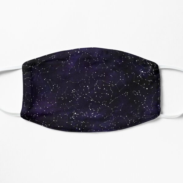 Northern Hemisphere Constellations Flat Mask