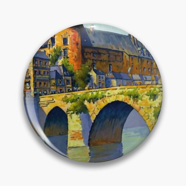 Item preview, Laval vintage travel poster designed and sold by stickart-marek.