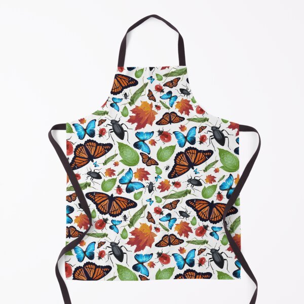 Item preview, bug pattern white background designed and sold by loonyuniverse.