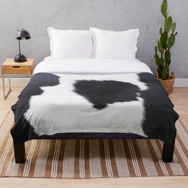 Item preview, Black and White Cowhide Leather designed and sold by KarolinaPaz.