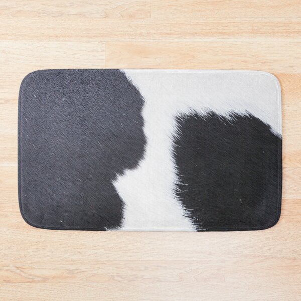 Item preview, Black and White Cowhide Leather designed and sold by KarolinaPaz.