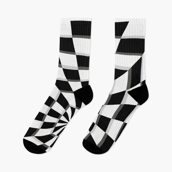 Item preview, Abstract White and Black Visual Illusion designed and sold by MPowerTeez.