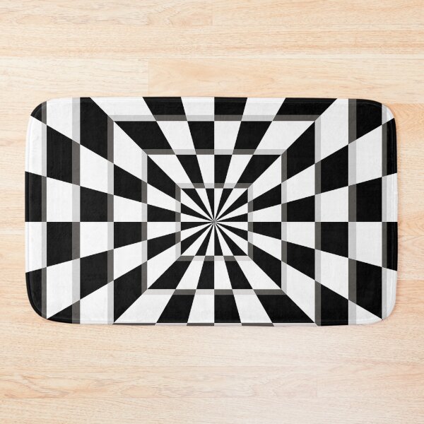 Item preview, Abstract White and Black Visual Illusion  designed and sold by MPowerTeez.