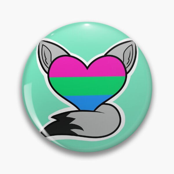 Artikelvorschau, Skylan Polysexual Pride Heart entworfen und verkauft von SilverSkylan.