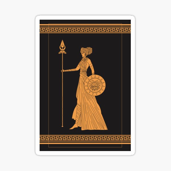 Item preview, greek mythology athena goddess designed and sold by matintheworld.