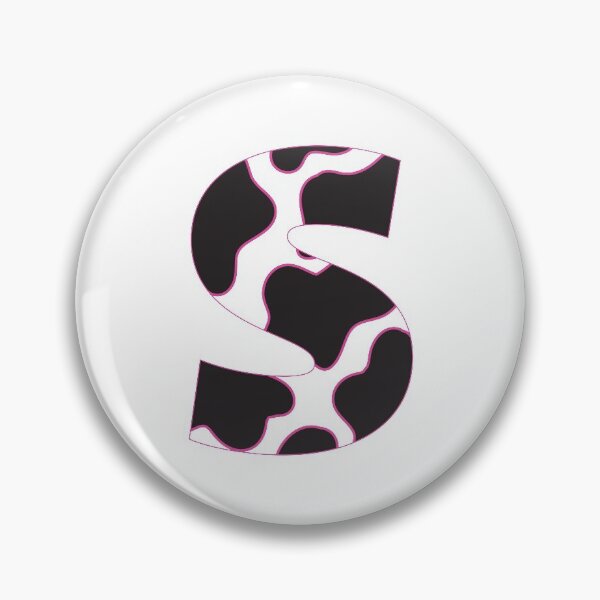 Item preview, cow print letter s designed and sold by keeganemma.