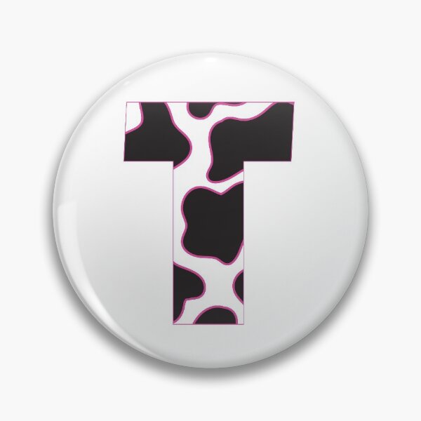 Item preview, cow print letter t designed and sold by keeganemma.