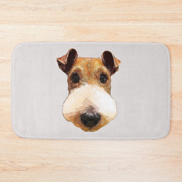 Item preview, Wire Fox Terrier Cute Puppy Dog Face designed and sold by ElegantCat.