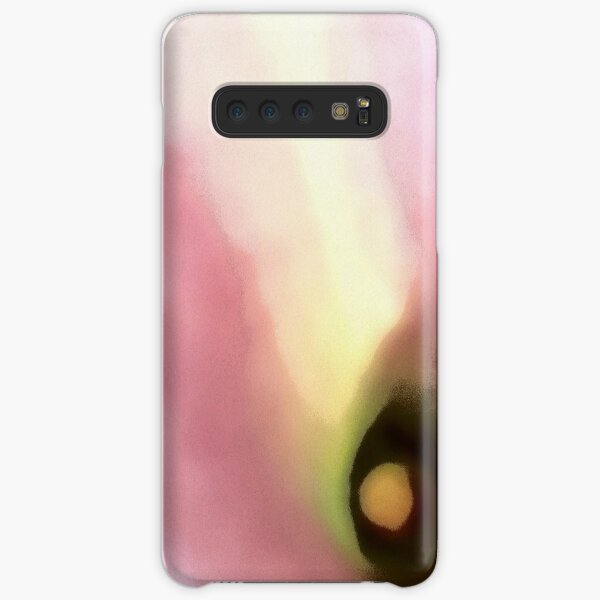 Abstract Blush and Mauve Lily Samsung Galaxy Snap Case