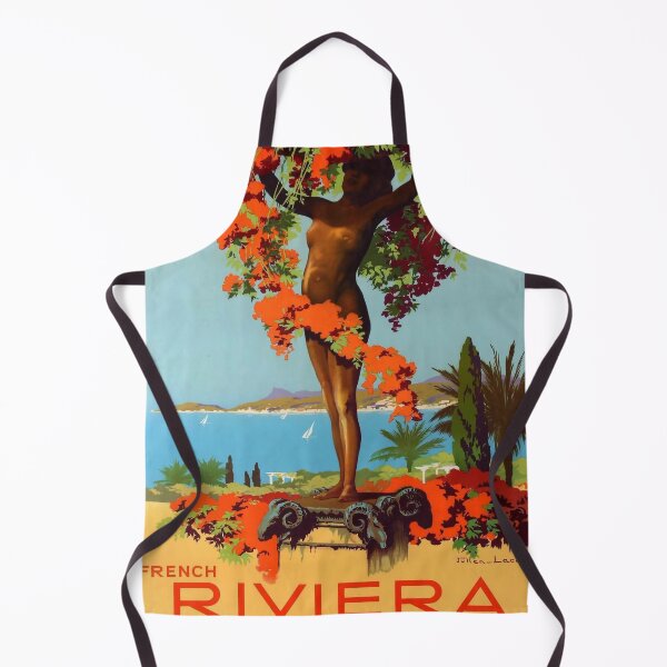 Artikelvorschau, French Riviera vintage travel poster entworfen und verkauft von stickart-marek.