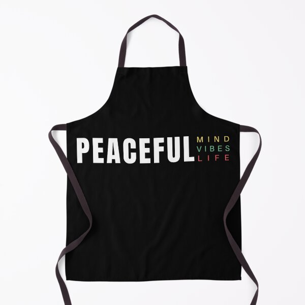 Item preview, PEACEFUL - MIND VIBES LIFE | Positive | Inspirational Message designed and sold by RonVivero.