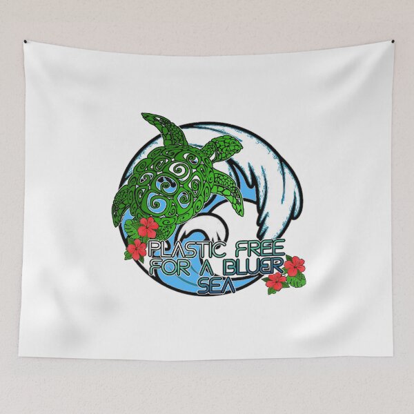 Item preview, Plastic Free For a Bluer Sea designed and sold by FabR99.