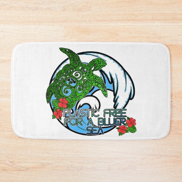 Item preview, Plastic Free For a Bluer Sea designed and sold by FabR99.