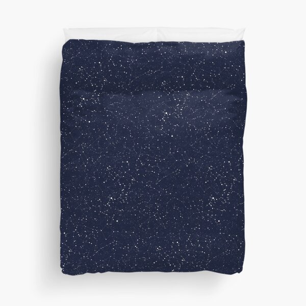 Starry Night Constellations Duvet Cover