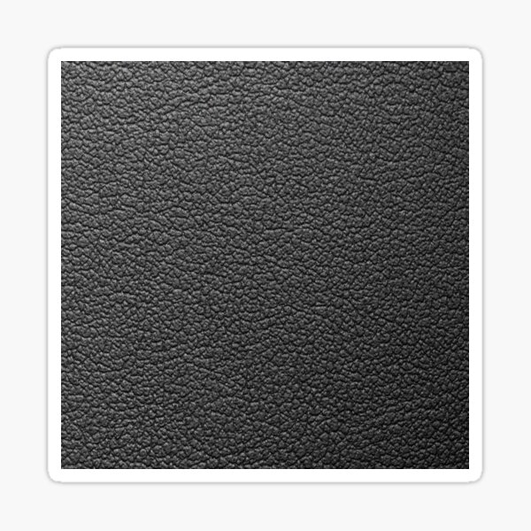 Sticker Black leather seamless texture