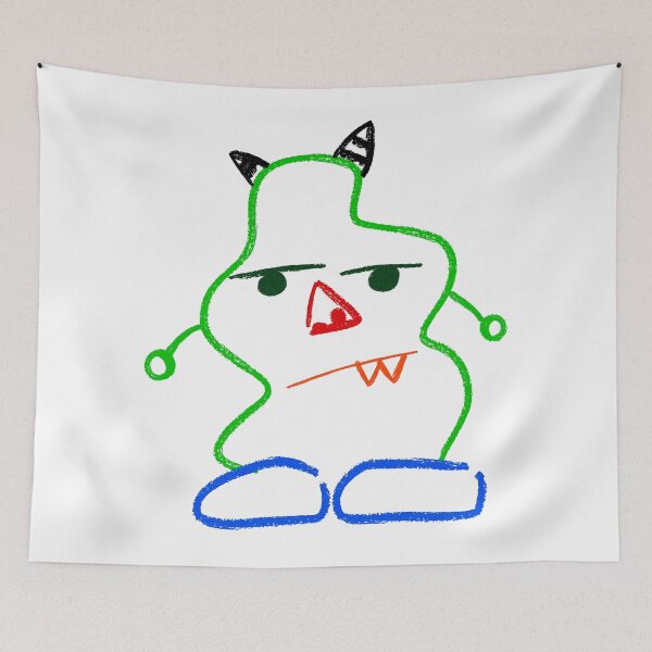 Item preview, IRENE SEULGI MONSTER DRAWING designed and sold by velvetmoonlab.