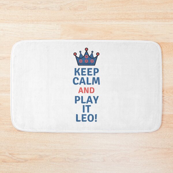 Item preview, Keep Calm and Play It Leo! designed and sold by marcomonge84.