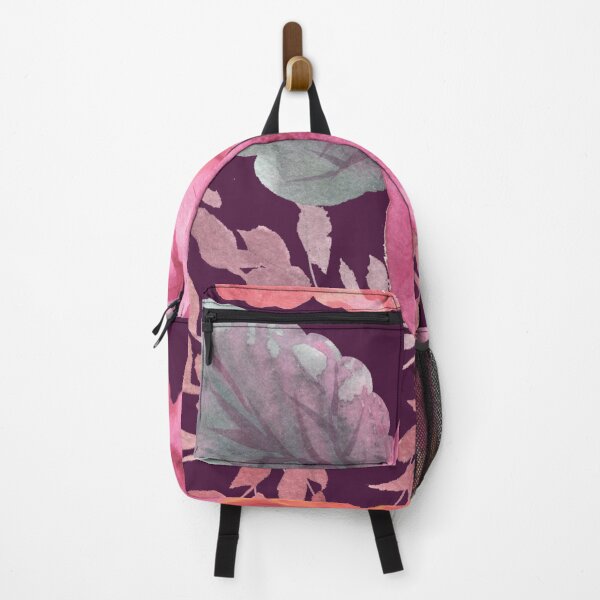Item preview, Purple Pink Roses Romantic Floral Pattern designed and sold by CarpeDiemLife.