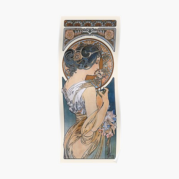 Hamlet Alphonse Mucha 19 Poster By Cjet Redbubble