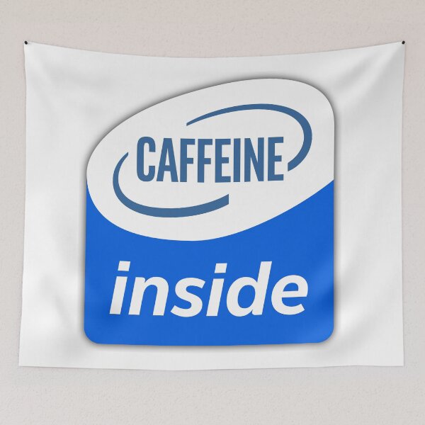 Item preview, Caffeine Inside™ designed and sold by SpookyWoosh.