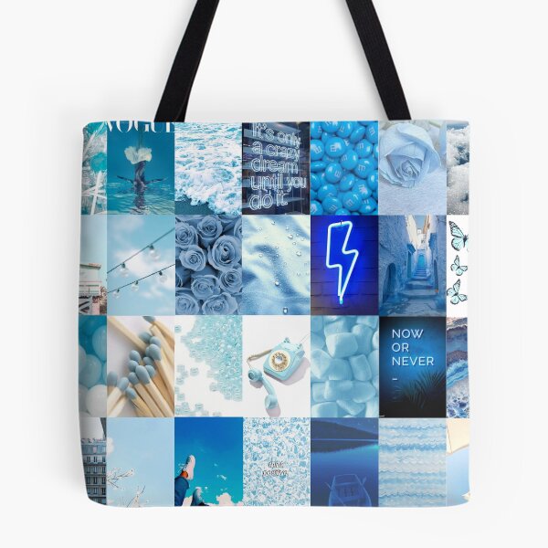 Item preview, Blue Aesthetic Tumblr Collage designed and sold by agethegreat.