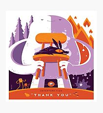 Thank You Photographic Print