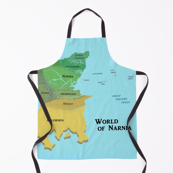 Item preview, Narnia Map (Basic Wide View) designed and sold by HometownSciFi.