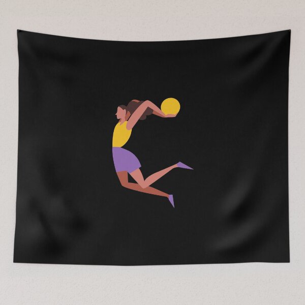 Item preview, Basketball | Female Dunking designed and sold by CreativeText.