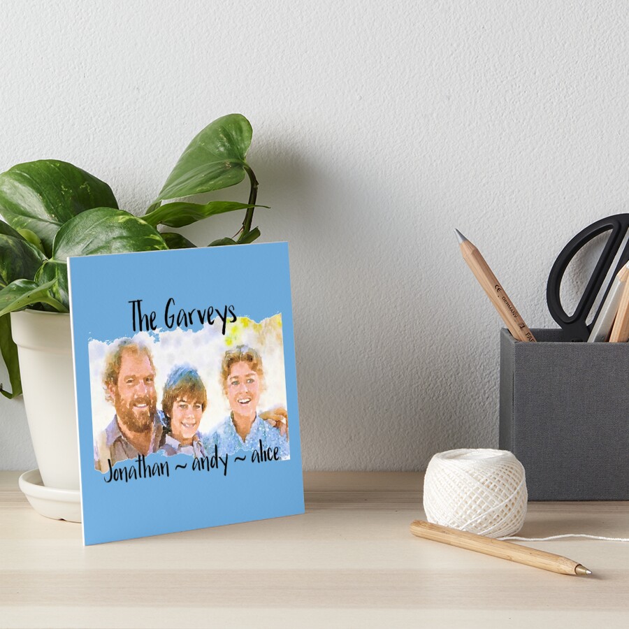 "Garvey Family Little House on the Prairie" Art Board Print for Sale by