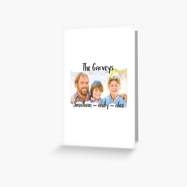 "Garvey Family Little House on the Prairie" Greeting Card by DNiceGirl