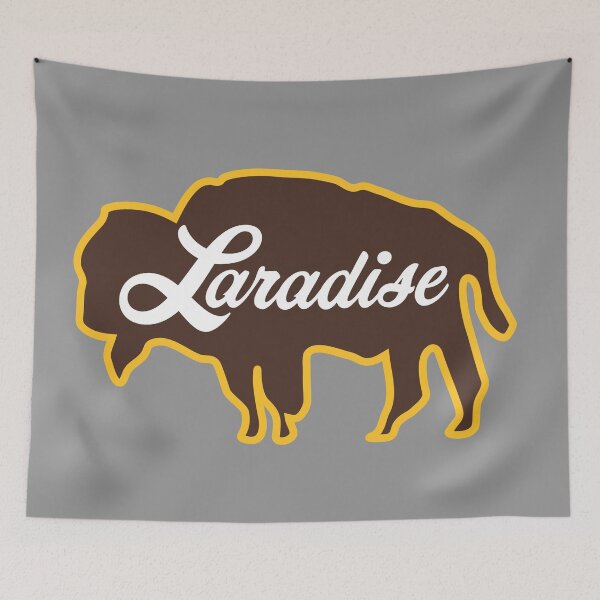 Item preview, Wyoming Laradise Buffalo Cowboy Brown Gold designed and sold by itsrturn.