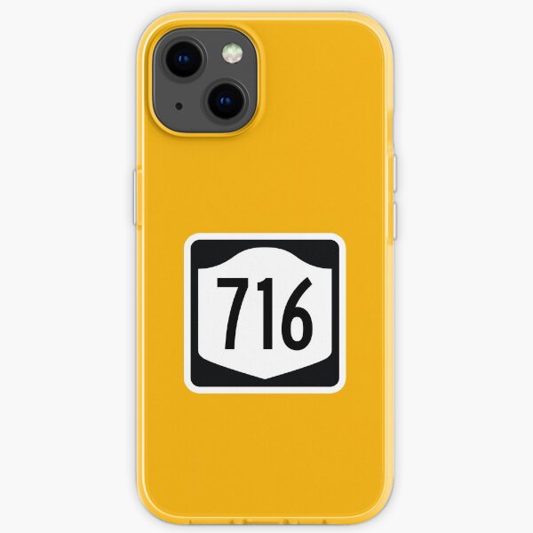 New York State Route 716 (Area Code 716) iPhone Soft Case
