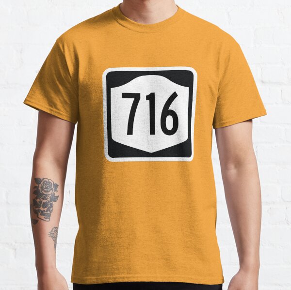 New York State Route 716 (Area Code 716) Classic T-Shirt