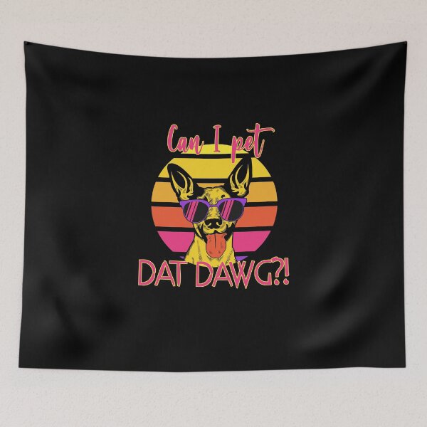 Item preview, can i pet dat dawg retro designed and sold by Ortzi68.