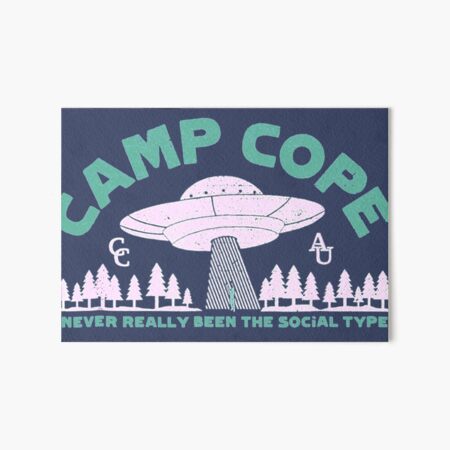 Item preview, Camp Cope UFO never really been the social type  designed and sold by Baker189.