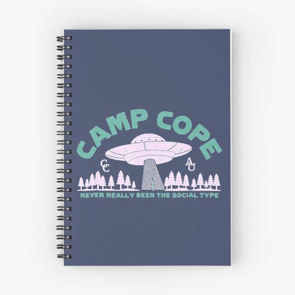 Item preview, Camp Cope UFO never really been the social type  designed and sold by Baker189.