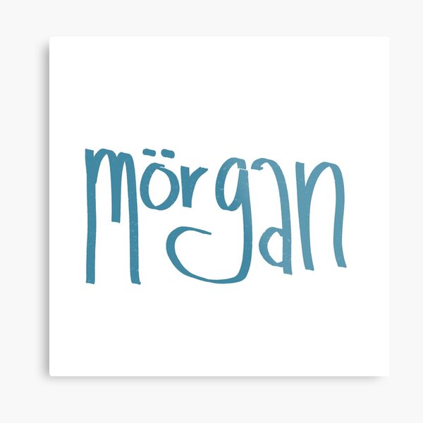 Morgan Name Wall Art | Redbubble