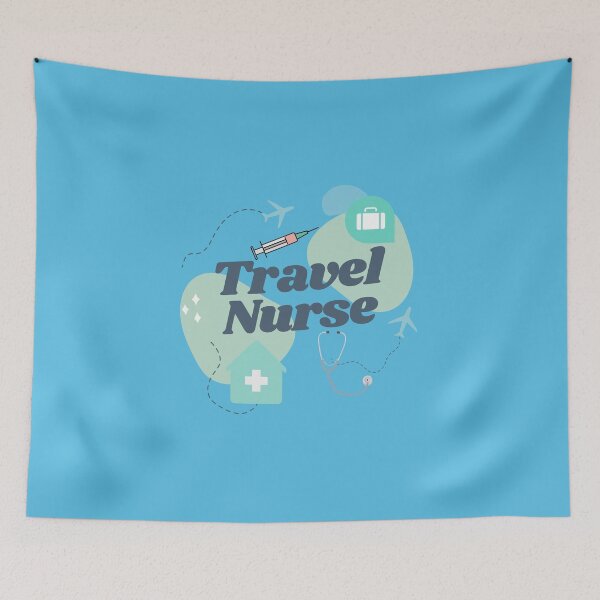 Item preview, Travel Nurse merchandise designed and sold by NelRalp.