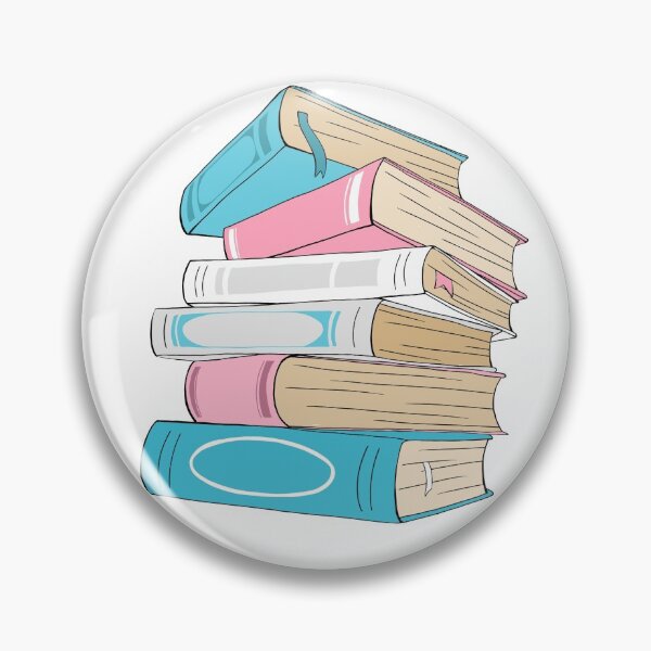 Item preview, Trans Pride Book Stack designed and sold by Kelsee Meier-Evans.