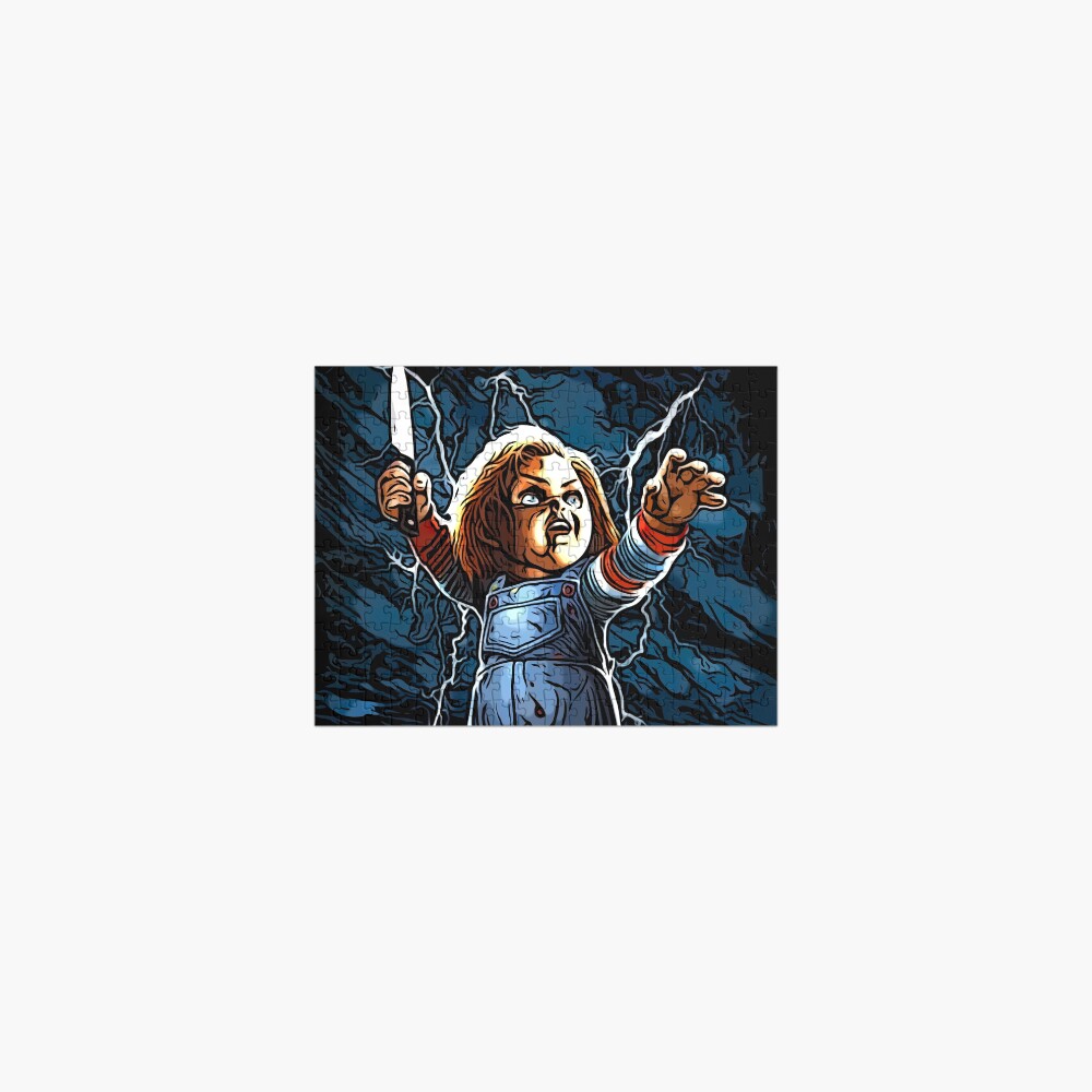"Chucky Child's Play doll" Jigsaw Puzzle by alessiofano Redbubble